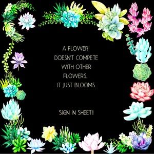 Live Show SIGN IN SHEET